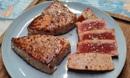 Tunbøffer stegt på panden