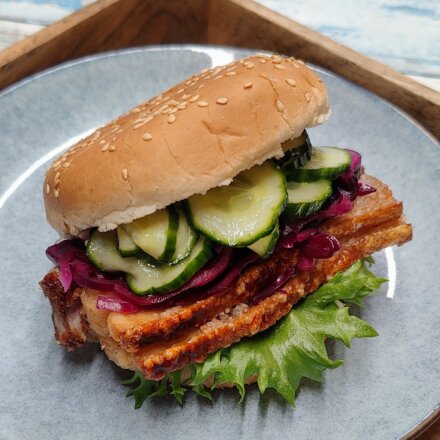 Flæskestegssandwich