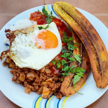 Arroz a la Cubana
