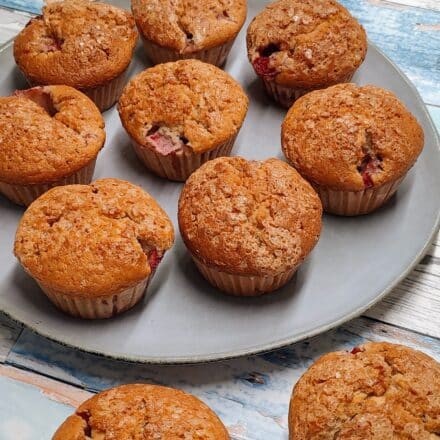 Jordbærmuffins